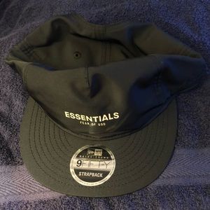 FEAR OF GOD-New Era Cap NEW NEVER WORN smoke and pet free home.